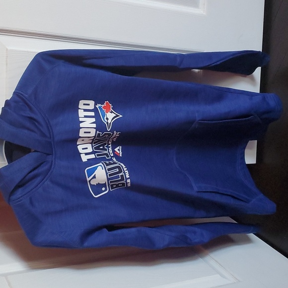 Toronto Blue Jays Majestic Hoodie - Picture 1 of 4